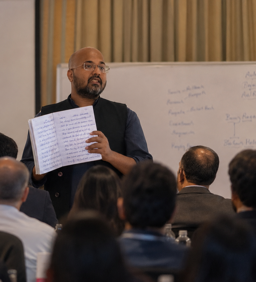 Suyash H. Varma, Founder and President of Wake Up India Foundation
